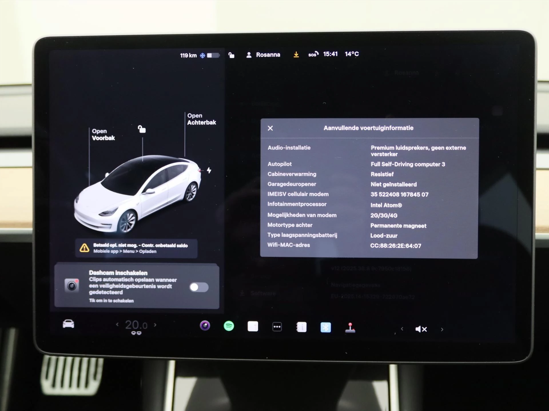 Hoofdafbeelding Tesla Model 3