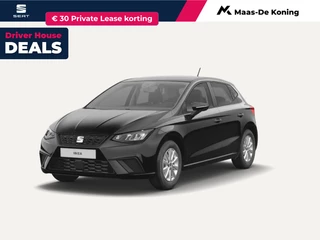 Hoofdafbeelding SEAT Ibiza SEAT Ibiza Style 1.0 EcoTSI 70 kW / 95 PK Hatchback 5 deurs 5 versn. handbak | Trekhaakvoorbereiding | HERWAARDERING! |  Privatelease 340,- |