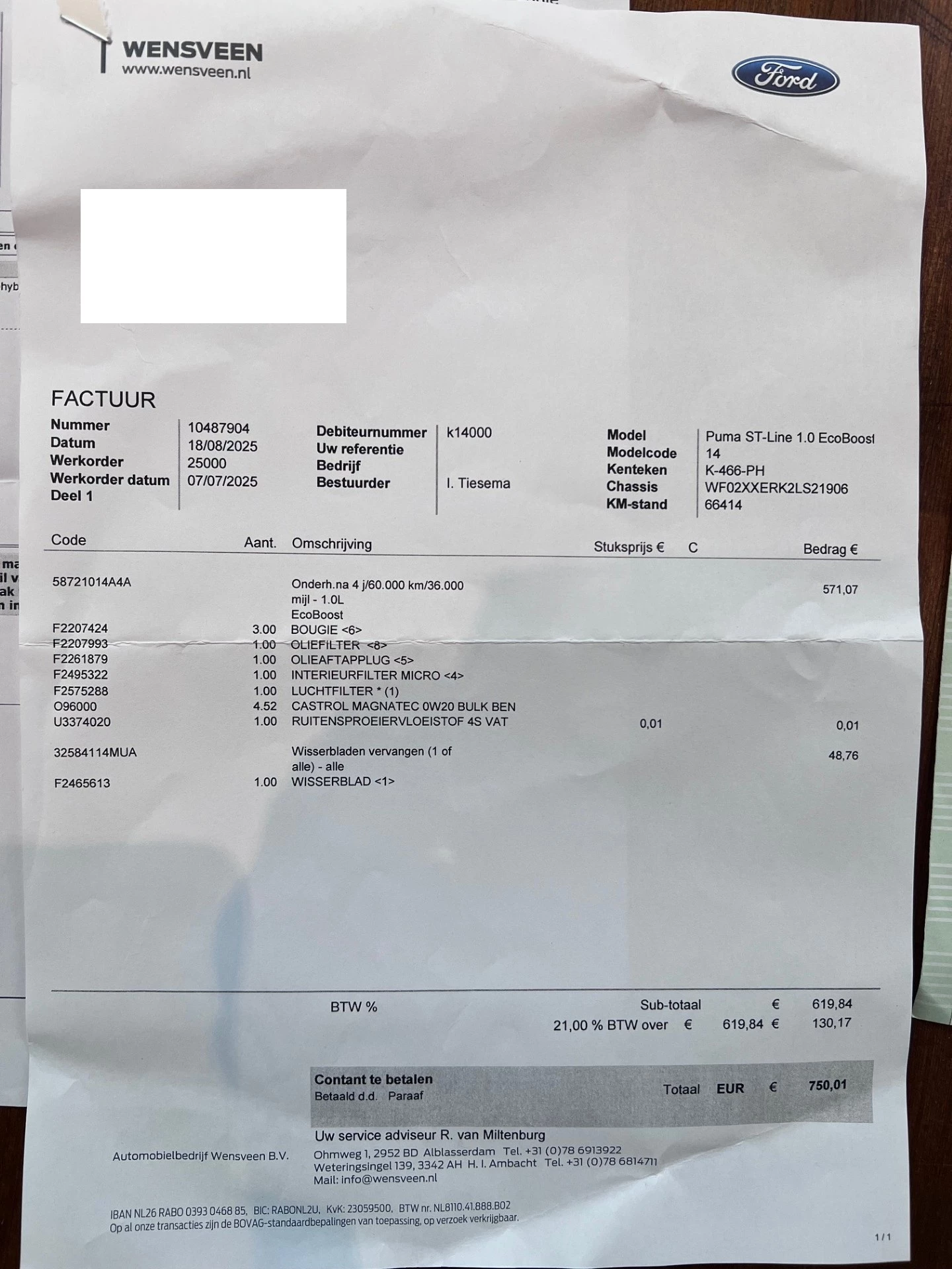 Hoofdafbeelding Ford Puma