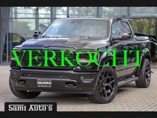 Dodge Ram 1500 ALL-IN PRIJS | HULK BLACK OPS | LPG | COVER | GROOTSCHERM 12" INCH | LARAMIE | 5 PERSOONS | ZWART | HEMI 5.7 V8 4x4 CREWCAB 5'7 | GRIJSKENTEKEN | DUBBELE CABINE | VOORRAAD NR 2169 -  8823