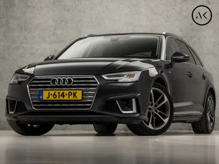 Audi A4 Avant 35 TFSI S-Line Sport 150Pk Automaat (DIGITAL COCKPIT, APPLE CARPLAY, GROOT NAVI, ELEK ACHTERKLEP, GETINT GLAS, SPORTSTOELEN, PARKEERSENSOREN, NIEUWE APK, NIEUWSTAAT)