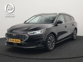 Hoofdafbeelding Ford Focus Ford Focus EcoBoost Hybrid 155pk Dealer O.H | Trekhaak Af Fabriek | Adaptive Cruise | Camera | Apple Carplay | Verwarmde Sportstoelen & Stuur | Navigatie | Blis | Virtual | DAB |