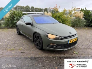 Volkswagen Scirocco 1.4 TSI I airco I mat groen gewrapt I 6 versnellingen