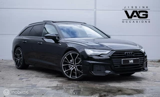 Hoofdafbeelding Audi A6 Audi A6 Avant 40 TFSi S Edition Competition Pano 21" Camera Zwart Optiek S-Line