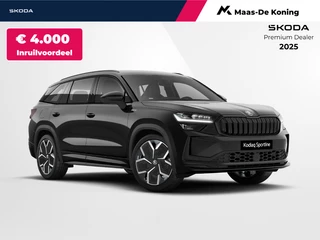 Škoda Kodiaq Sportline Business 1.5 TSI PHEV 150 kW / 204 PK SU V | Trekhaak weg klapbaar | 19'' Lichtmetalen Velgen | 4000,- inruilvoordeel!!