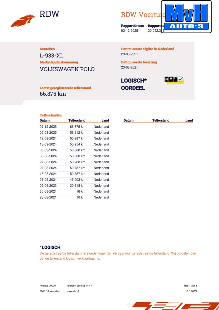 Hoofdafbeelding Volkswagen Polo
