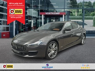 Hoofdafbeelding Maserati Ghibli Maserati Ghibli 3.0 TDI BOWERS WILKINS/LEDER/CAMERA/NAVI/STOELVERW/ACC