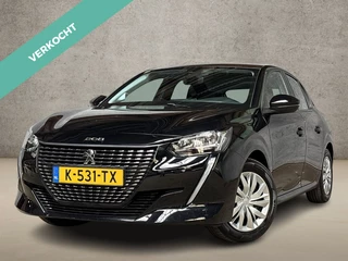 Peugeot 208 1.2 PureTech Deluxe (APPLE CARPLAY, GROOT NAVI, CRUISE, SPORTSTOELEN, LANE ASSIST, LEDER STUURWIEL, NIEUWSTAAT)