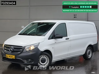 Mercedes Vito 114 Automaat L2H1 Trekhaak Navi Airco Cruise Werkplaatsinrichting Euro6 L2 6m3 Airco Trekhaak Cruise control