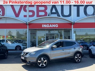 Nissan QASHQAI 1.2 DIG-T TEKNA HALF-LEER PANO-DAK CAMERA AIRCO LMV PDC