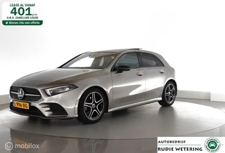 Hoofdafbeelding Mercedes-Benz A-Klasse Mercedes A-klasse 180 Automaat Business Solution AMG panorama|led|leer|cam|nav|lmv18.