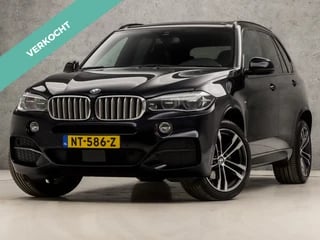 Hoofdafbeelding BMW X5 BMW X5 xDrive30d M Sport High Executive 259Pk Automaat (PANORAMADAK, M PAKKET, LUCHTVERING, HEAD-UP DISPLAY, GROOT NAVI, BANG&OLUFSEN, COMFORTSTOELEN, ADAPTIVE CRUISE, SFEERVERLICHTING, LEDER, STOELVERWARMING, NIEUWSTAAT)