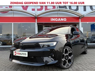 Opel Astra 1.2 TURBO HYBRID 130PK AUT. ULTIMATE+ LEER PANO-DAK 360-CAMERA HEAD-UP CARPLAY AIRCO