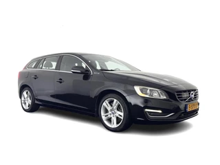 Volvo V60 2.4 D6 AWD Plug-In Hybrid Summum (Plug-In) (INCL-BTW) Aut.* LUXURY-LEATHER | NAVI-FULLMAP | MEMORY-PACK | CRUISE | BI-XENON | HEATED-SPORTSEATS | CAMERA | TOWBAR | 17'' ALU*