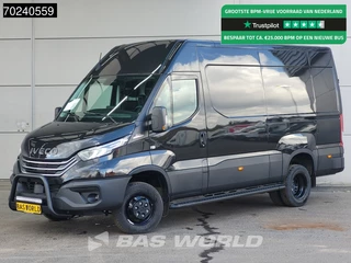 Iveco Daily 35C18 3.0L Black Edition Automaat 2025-Model 180PK L2H2 Dubbellucht 3,5t Trekgewicht ACC Navi LED Airco Camera Euro6 L2 12m3 Airco