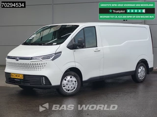 Maxus eDeliver 7 Elektrisch WLTP 365km 88kWh L2H1 Snelladen LED ACC Airco Cruise Camera Parkeersensoren L2 7m3 Airco