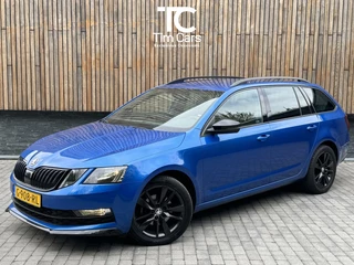 Hoofdafbeelding Škoda Octavia Skoda Octavia Combi 1.0 TSI Sport Navigatiesysteem | Trekhaak | Apple CarPlay | Climate control | Cruise control | Getint glas | Parkeersensoren achter