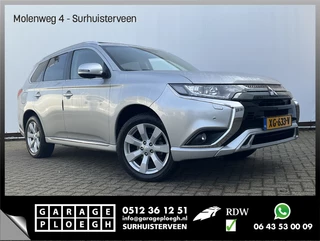 Hoofdafbeelding Mitsubishi Outlander Mitsubishi Outlander 2.4 PHEV LederSport Panodak Camera Carplay Trekhaak Pure