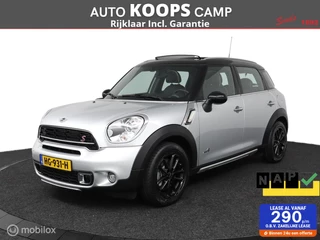 Mini Countryman 1.6 Cooper S ALL4 Pepper Automaat 140Kw/191Pk | Pano-dak | Clima | Cruise | Navi | Zwart-leder | Stoelverw.| Trekhaak | NL Auto | DEALER-STAAT