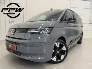 Volkswagen Multivan 1.4 eHybrid L2 BULLI EDITION 7p. PURE-GREY/TREKHAAK/19"/CAMERA/SOH 97%/ACC/STANDKACHEL/CARPLAY/NAVI/ELECTR.A.KLEP/PRIVACY/SCHUIFRUITJES/VOLLEDIG VW DEALER HISTORIE