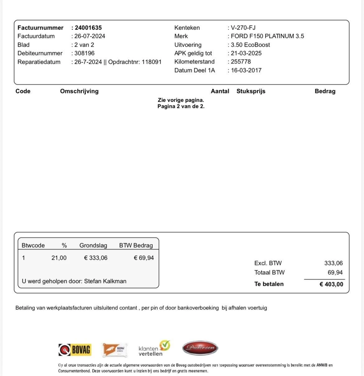 Hoofdafbeelding Ford F-150