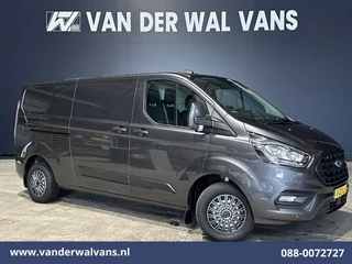 Ford Transit Custom 2.0 TDCI 130pk L2H1 Euro6 Airco | LED | Apple Carplay | Android Auto | Cruisecontrol Parkeersensoren, Verwarmde voorruit, Bijrijdersbank, 2800kg trekvermogen