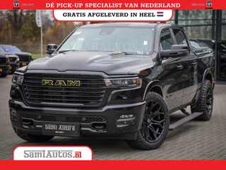 Dodge Ram Pick-Up PREMIUM | MAY 2025 BOM VOL | HEAD + 14.4 INCH SCHERM | LUCHTVERING | 420PK 636 Nm | PRIJS MET LPG EN COVER EN GARANTIE | DUBBELE CABINE | PICK UP | 5 PERSOONS | DC | GRIJSKENTEKEN | VOORRAAD NR 2288 - 4952