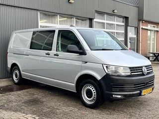 Volkswagen Transporter 2.0 TSI L2H1 Benzine / CNG Dubbele Schuifdeur Airco Cruise controle Bpm vrij Trekhaak Klep achter Omvormer Kastinrichting Standkachel Euro 6 Benzine Ideaal voor ombouw naar Camper !!
