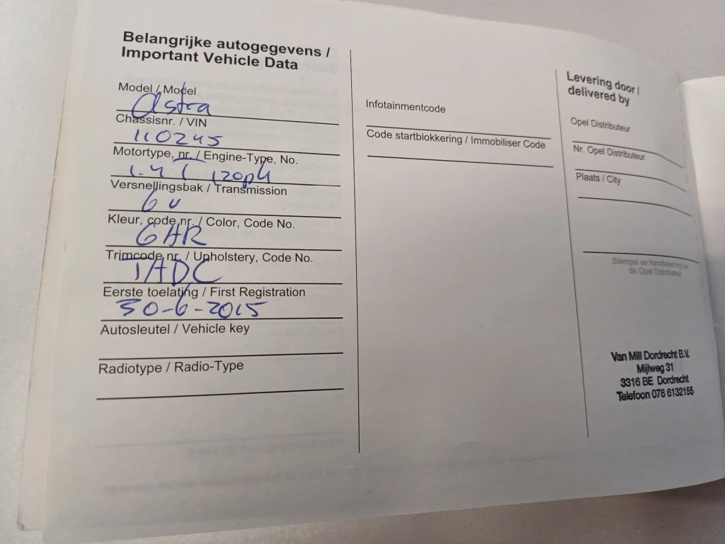 Hoofdafbeelding Opel Astra