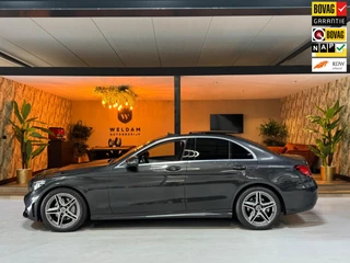 Mercedes-Benz C-klasse 200 Business Solution AMG Garantie NAP Pano Camera PDC Cruise Digitale Cockpit Sfeer Clima Navi Rijklaar