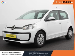 Hoofdafbeelding Volkswagen up! Volkswagen Up! 1.0 BMT move up! Airco Bluetooth Led Centrale Vergrendeling Electrische ramen 5d! 55908km!