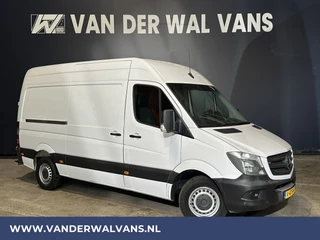 Mercedes-Benz Sprinter 316 CDI 164pk L2H2 Euro6 Airco | 2800kg Trekhaak | Cruisecontrol parkeersensoren, chauffeursstoel