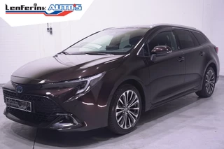 toyota corolla 2.0 team deutschland navigatie camera stoel/stuur-verwarming half-lederen bekleding apple-carplay private-glas lane-assist groot-licht assist stuurbediening