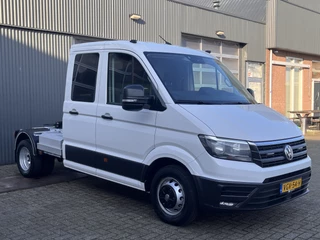 Volkswagen Crafter 50 2.0 TDI DC Be-trekker 5175 kg Trekgewicht  Airco Cruise controle Kastinrichting 3-Persoons Telefoonverbinding Euro 6 Omvormer Tachograaf Apple carplay COC-document aanwezig! Dubbele cabine trekker Be-co