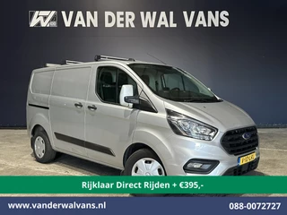 Ford Transit Custom 2.0 TDCI 130pk Automaat L1H1 Euro6 *Rijklaar Direct Rijden* Airco | LED | Apple Carplay | Cruisecontrol | Trekhaak Parkeersensoren, Stoelverwarming, Verwarmde voorruit, Dakdragers