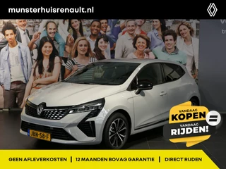 Renault Clio 1.6 E-Tech Full Hybrid 145 techno - Occasion Lease vanaf €429 p/m - Allseasons - Groot scherm - Stoel en stuurverwarming
