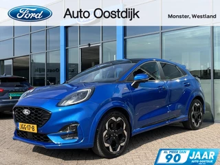Ford Puma 1.0 EcoBoost Hybrid ST-Line X 155PK Automaat NIEUW MODEL!! Afn. Trekhaak Panodak Winterpack Adaptieve Cruise MATRIX-LED SYNC4 Navi Blind-Spot Elek. Achterklep B&O  *Full Options*