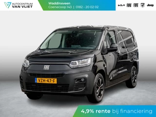 Fiat E-Doblò 136 L2 50 kWh | Clima | 16" | Camera | PDC | Laadruimte pakket | Apple Carplay | Look pakket