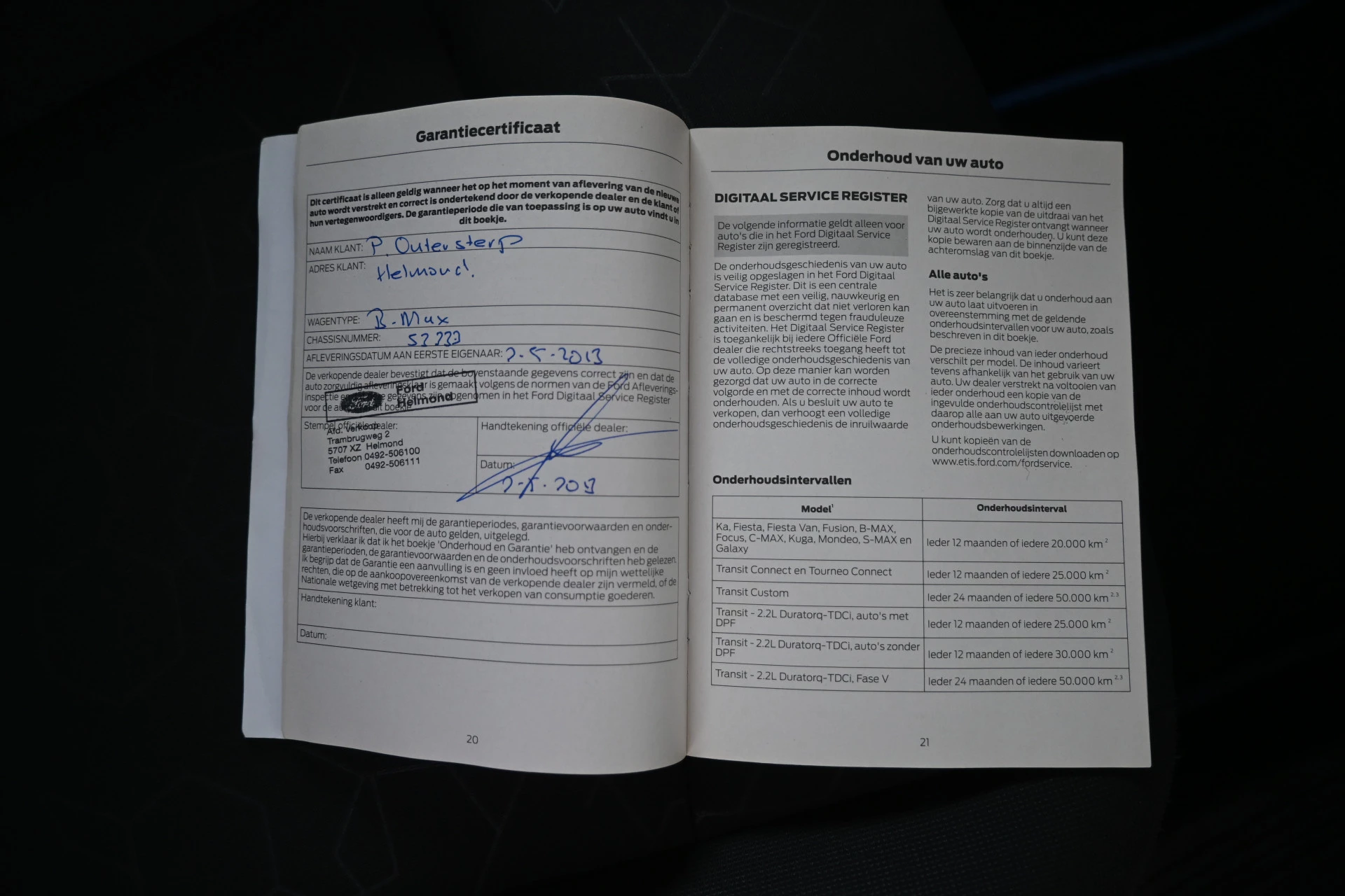 Hoofdafbeelding Ford B-MAX