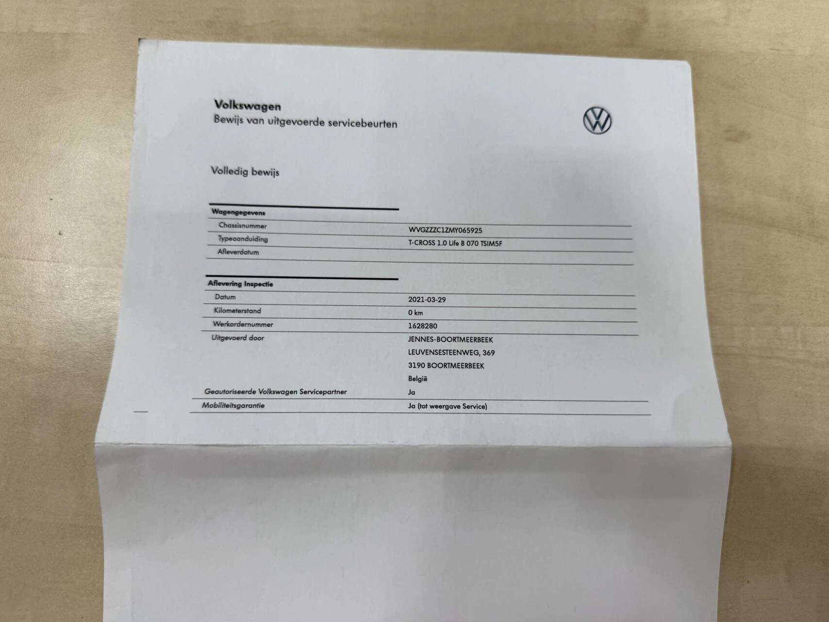 Hoofdafbeelding Volkswagen T-Cross