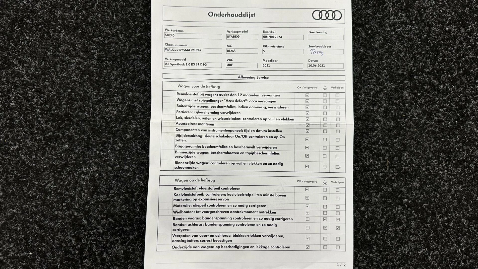 Hoofdafbeelding Audi A3
