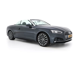Audi A5 Cabriolet 2.0 TFSI MHEV Design Pro Line Plus S-Line-Sportpack Aut. *LEATHER-ALCANTARA | MATRIX-LED | BANG&OLUFSEN | ADAPTIVE-CRUISE | BLIND-SPOT | AIR-SCARF | DIGI-COCKPIT | CAMERA | KEYLESS | NAVI-FULLMAP | DAB+ | HEATED-SPORTSEATS | TOWBAR | 19"ALU*
