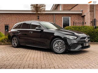 Hoofdafbeelding Mercedes-Benz C-Klasse Mercedes-Benz C-klasse Estate 300 e AMG Line 313 PK Pano 360 Camera Head-Up Ambiance Carbon 18''