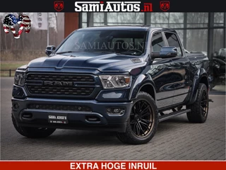 Dodge Ram Pick-Up SPORT | 5.7 V8 4x4 HEMI | PANORAMA DAK | GROOTSCHEM 12 INCH | LPG | Diamond Black Pearl | CREW CAB | DUBBELE CABINE | 5 PERSOONS | DC | VOORRAAD NR 2559 - 3308