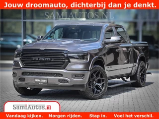 Dodge Ram 1500 Laramie Night 5,7 V8 402PK | Krachtige Hemi | Zeer Rijk Uitgevoerd | Comfortabele Dubbele Cabine met Royale 5 Zitplaatsen | BPM vrij | Nu Leverbaar uit Voorraad | Voorraad Nr 2371 - 2297