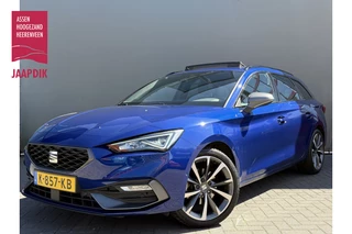 SEAT Leon Sportstourer BWJ 2021 1.5 150 PK TSI FR Launch Edition NIEUW BINNEN! / TREKHAAK / APPLE CARPLAY / ANDROID AUTO / NAVI / CLIMA / ADAPIVE CRUISE / ELEKTRISCHE STOELEN  / ELEKTRISCHE ACHTERKLEP / STOELVERW. / PANORAMADAK / CAMERA / LMV / PDC
