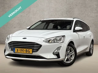 Ford Focus Wagon 1.0 EcoBoost Titanium Sport (APPLE CARPLAY, GROOT NAVI, STUUR/STOELVERWARMING, SPORTSTOELEN, GETINT GLAS, LM VELGEN, NIEUWE APK, NIEUWSTAAT)