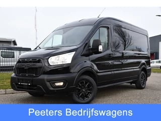 Ford Transit 350 2.0 TDCI L3H2 Black Edition Camera, Cruise, 130PK, Automaat, Stoelverwarming, Airco,