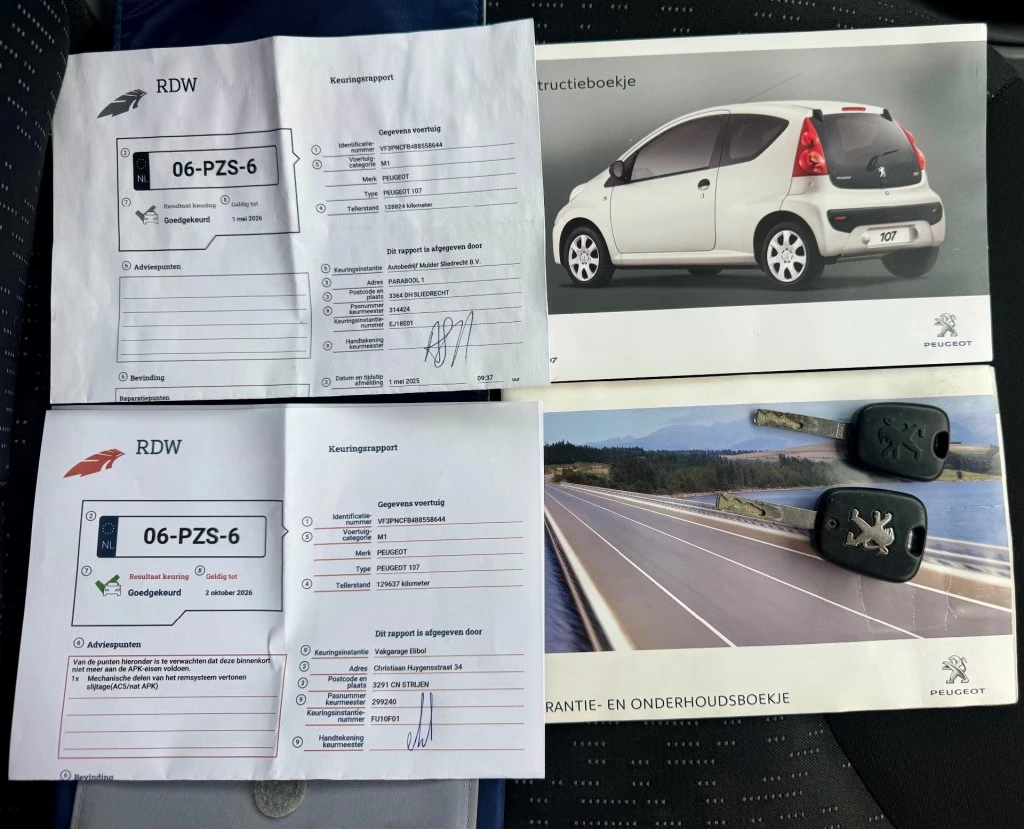 Hoofdafbeelding Peugeot 107