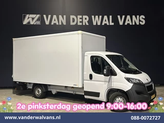 Peugeot Boxer 2.2 BlueHDi 141pk Bakwagen 436cm Lang Laadklep Euro6 Airco | 1055kg laadvermogen | Cruisecontrol Bijrijdersbank.